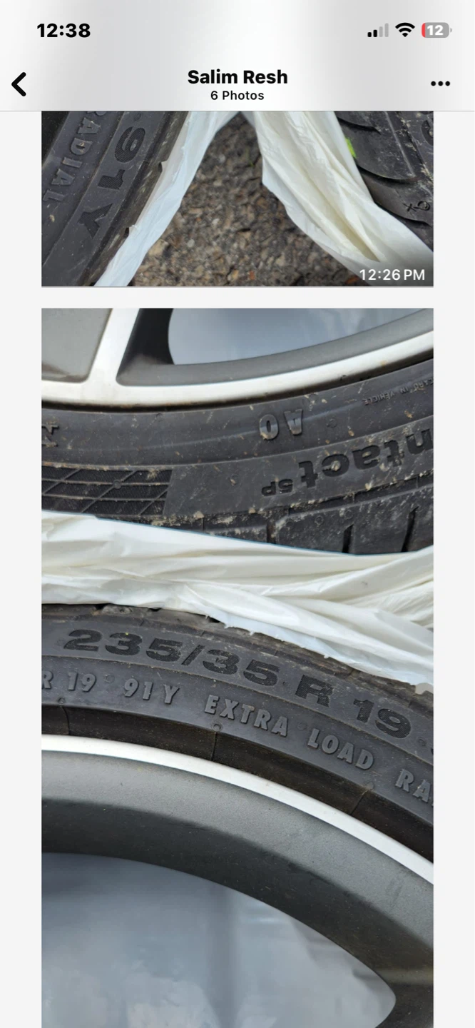 Continental 235/35 R19 Extra Load Radial Tire - photo 2