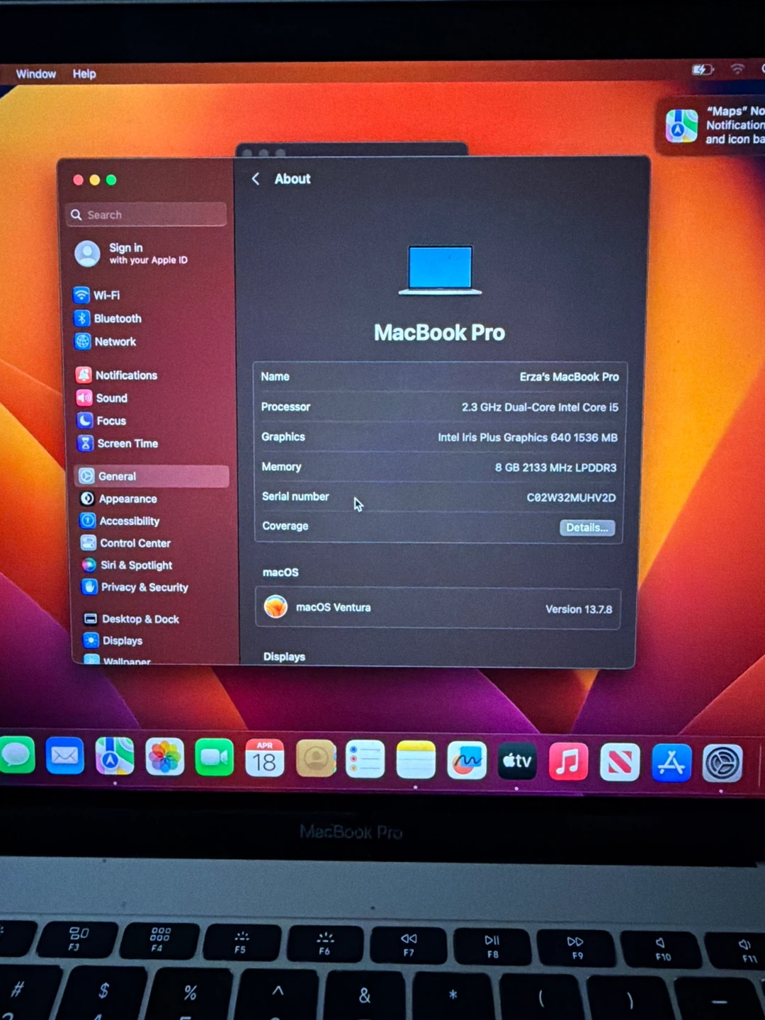 Apple MacBook Pro Laptop