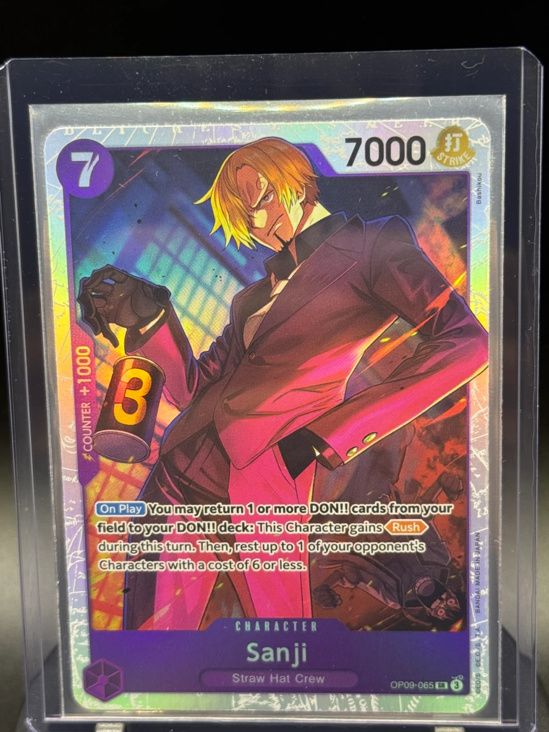 One Piece Card Game Sanji OP09-065 SR
