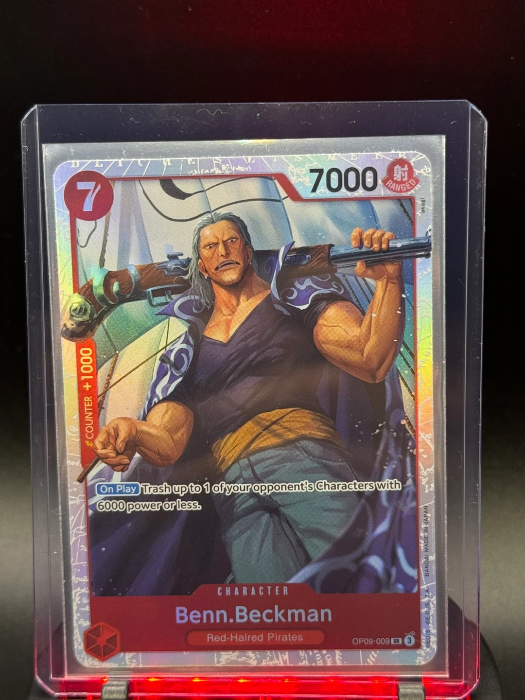 One Piece Card Game eng&jp Shanks OP09-004 - photo 3