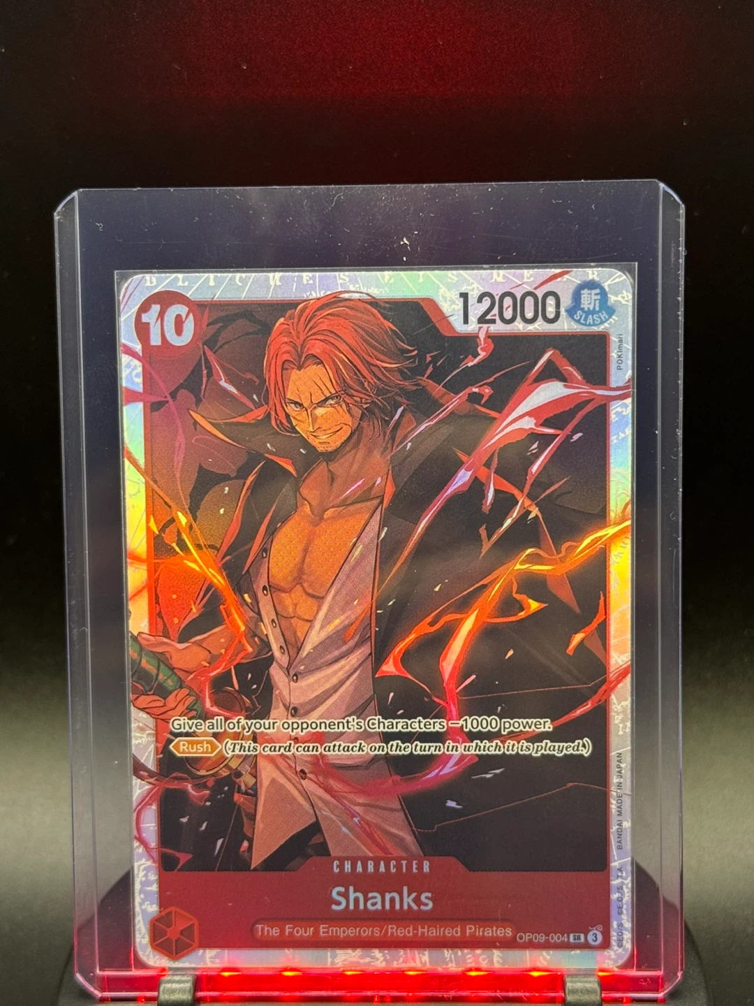 One Piece Card Game eng&jp Shanks OP09-004