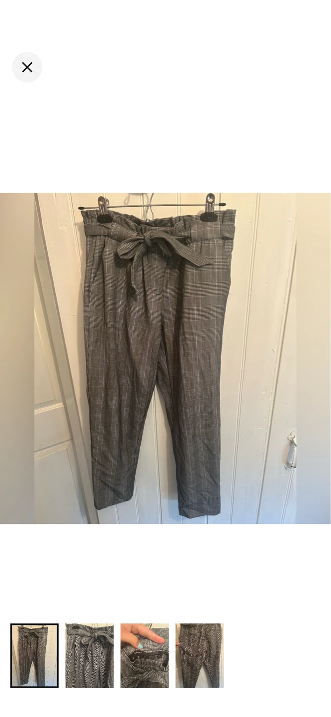 Reitmans 6 Petite Plaid Paperbag Waist Pants