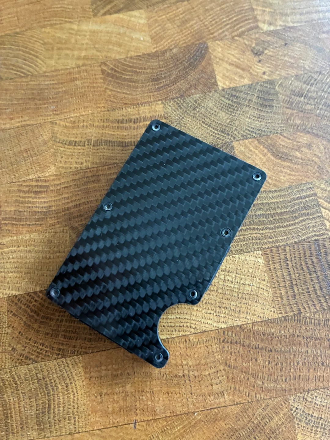 Carbon Fibre Wallet with Money Clip - photo 2