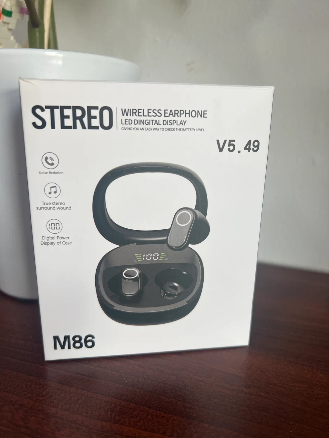 Stereo M86 Wireless Earphone V5.49