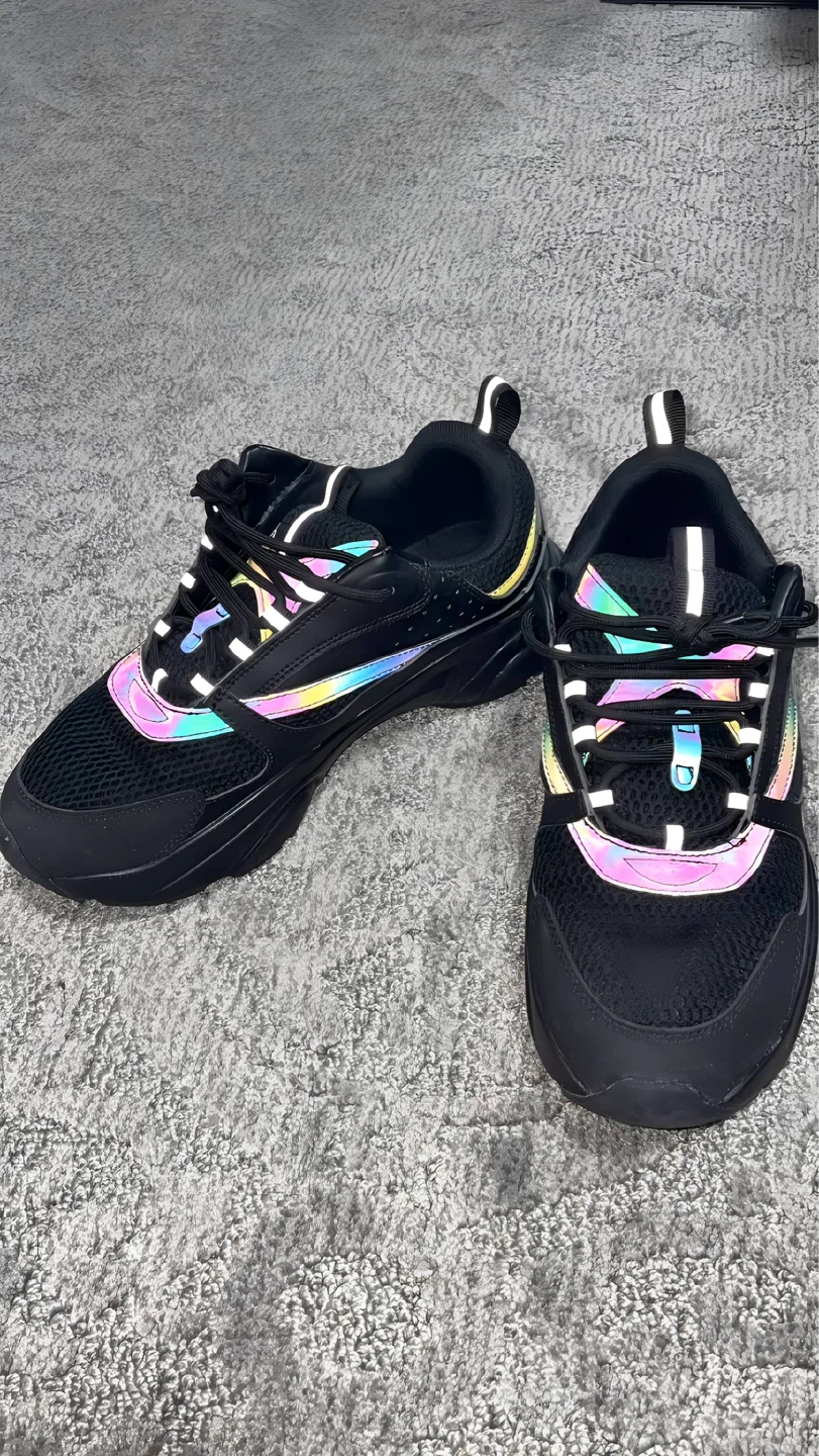 ‼️DIOR B22 Sneakers Black Reflective‼️ Size 42