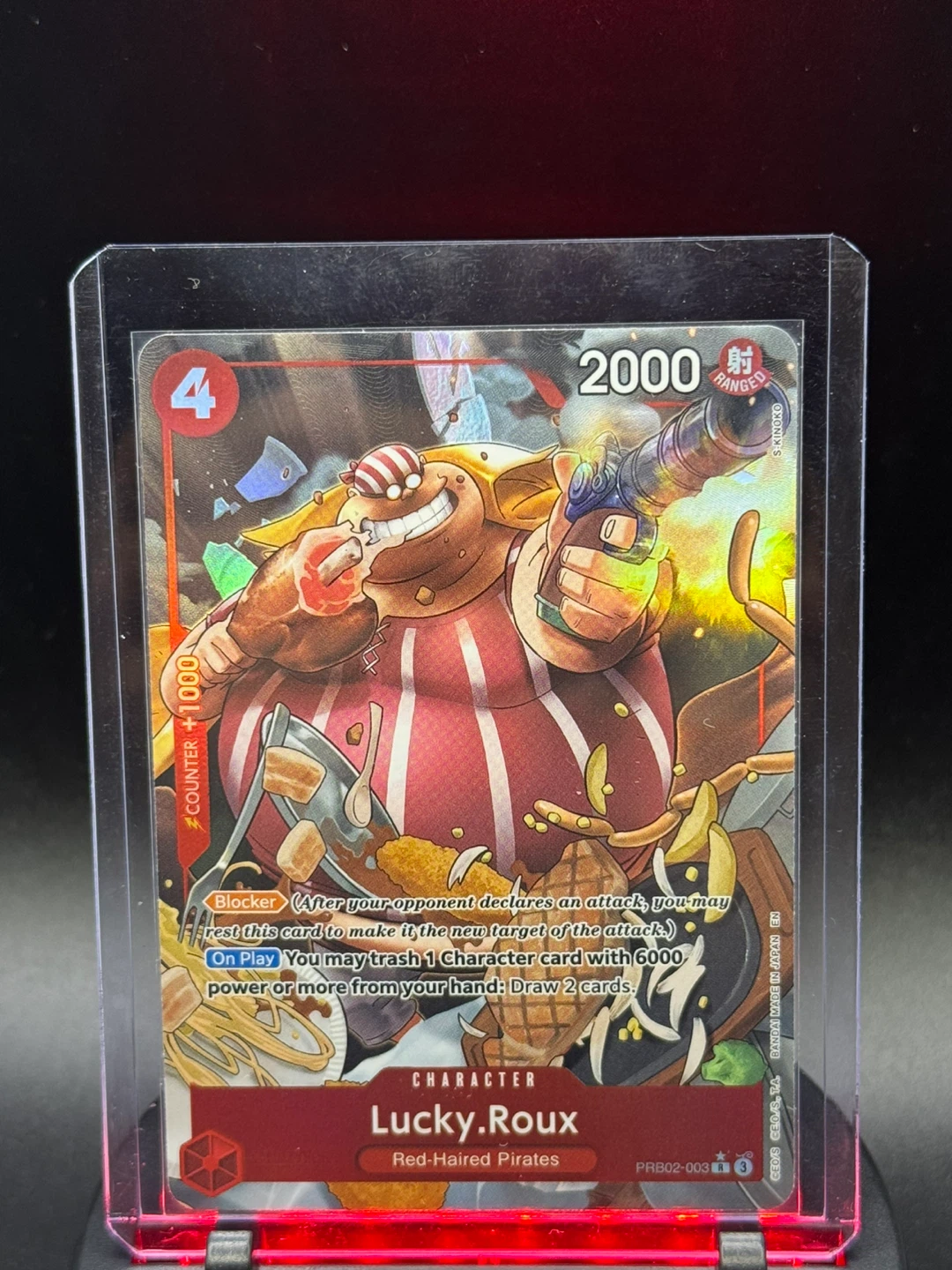One Piece Card Game Lucky Roux PRB2