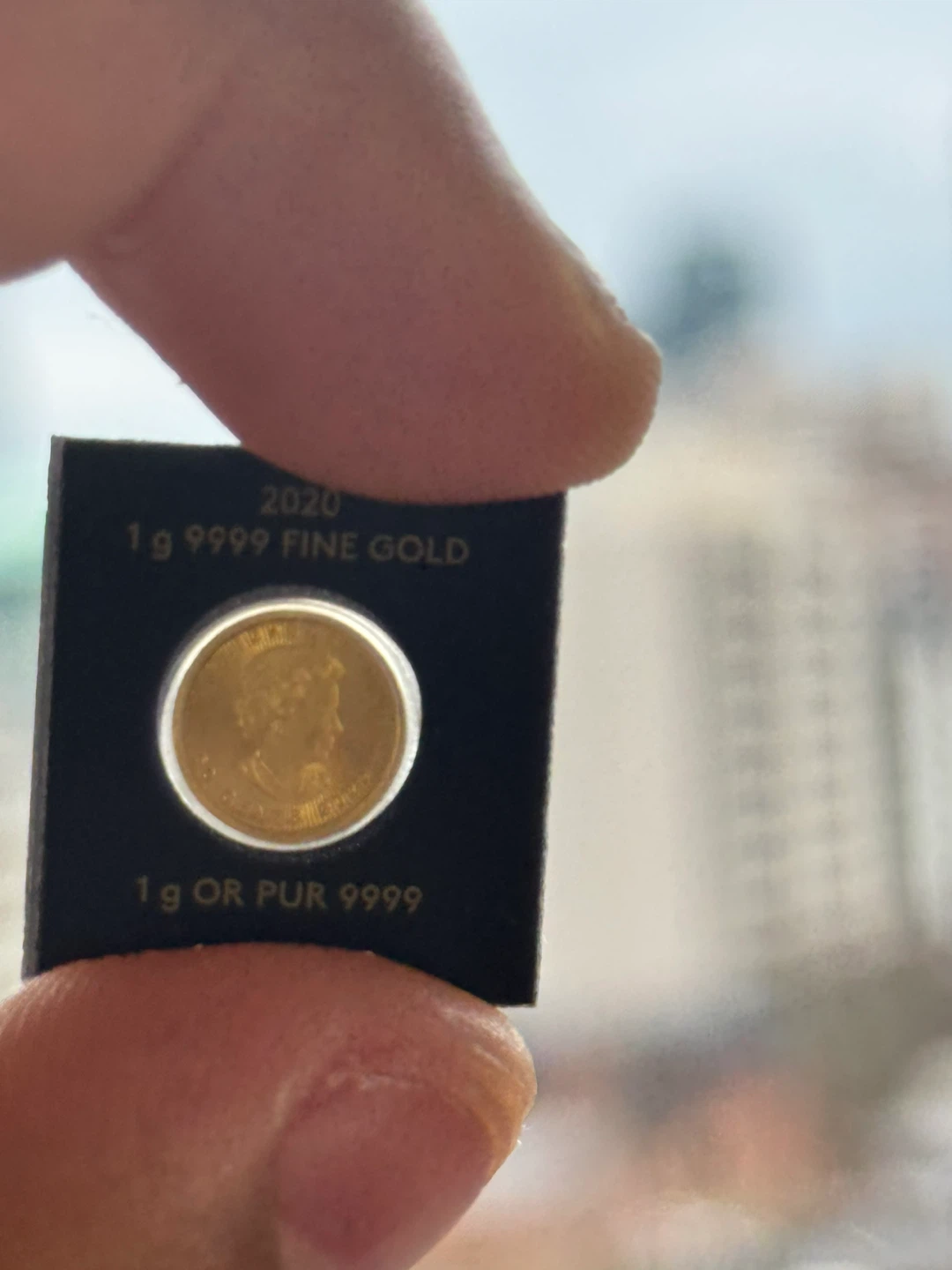 24k Royal Canadian Mint 1g Fine Gold Coin 2020