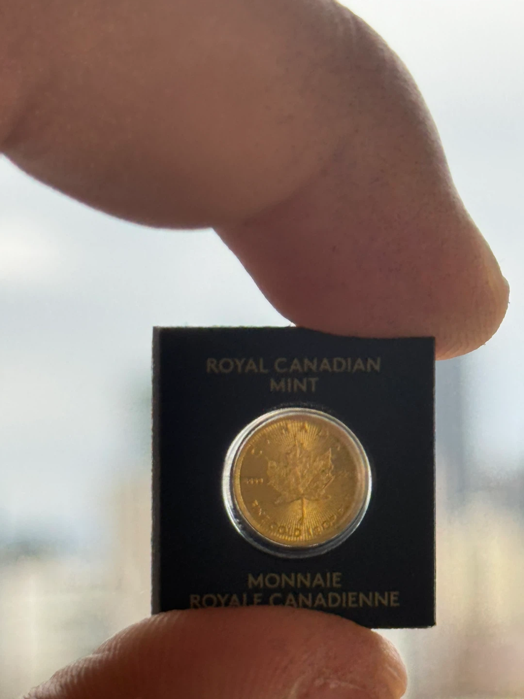 24k Royal Canadian Mint 1g Fine Gold Coin 2020 - photo 2