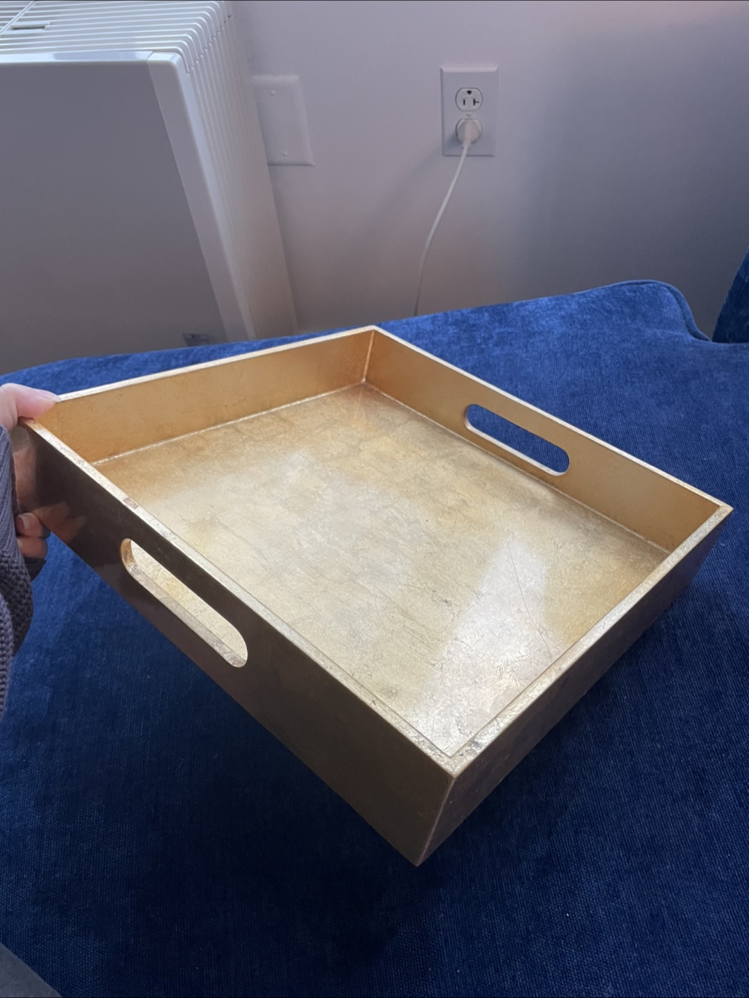 West Elm Decorative Tray - Gold - photo 3