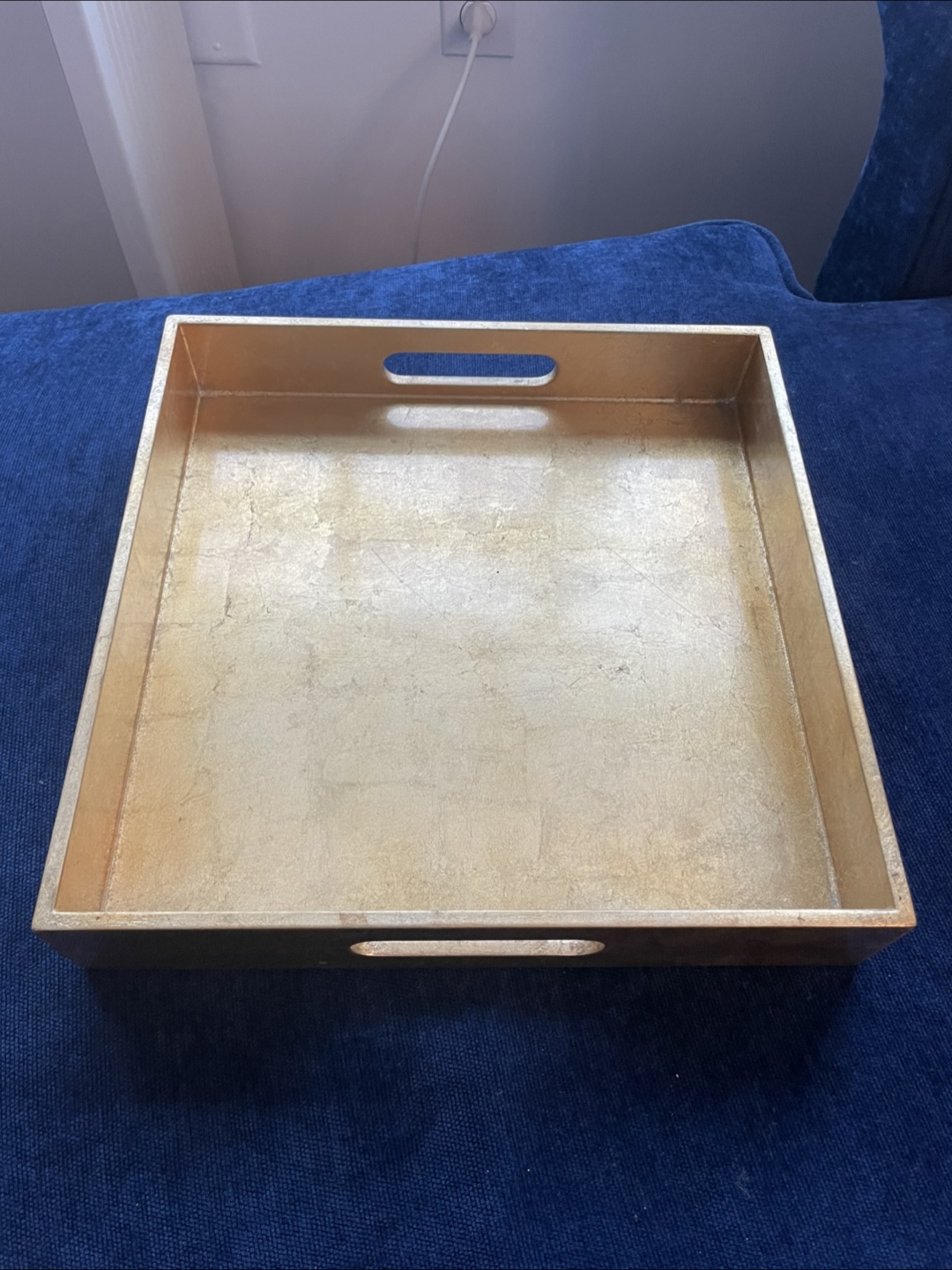 West Elm Decorative Tray - Gold