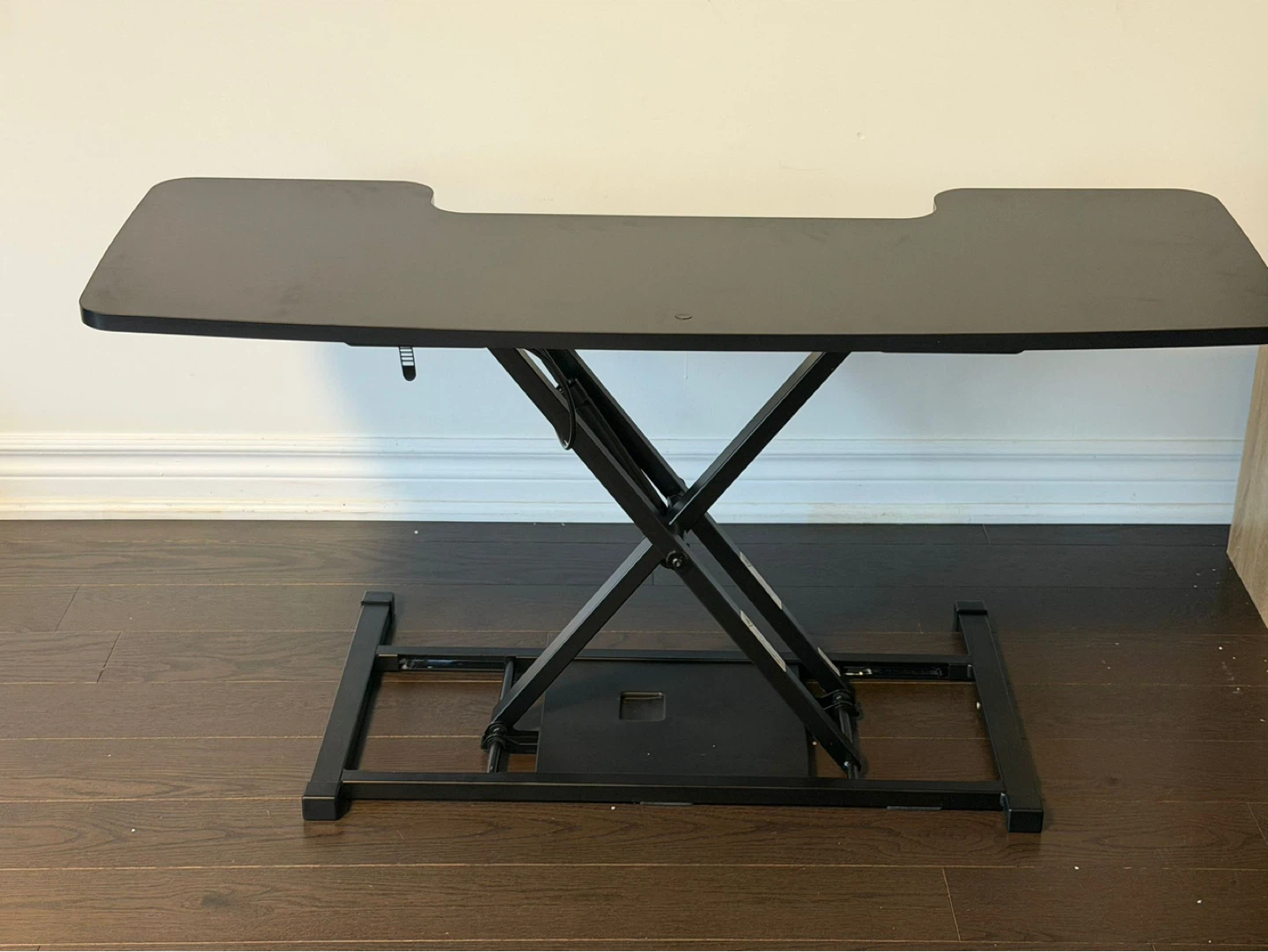 Adjustable Standing Desk Converter Black - photo 2