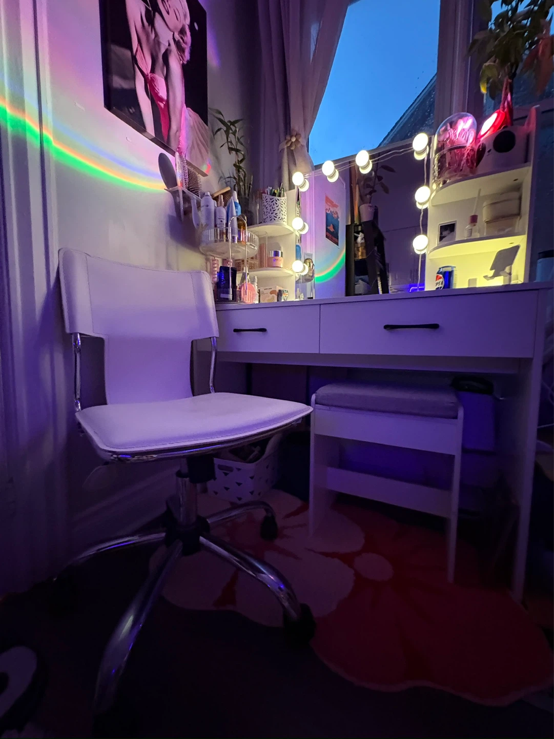 White Desk Chair