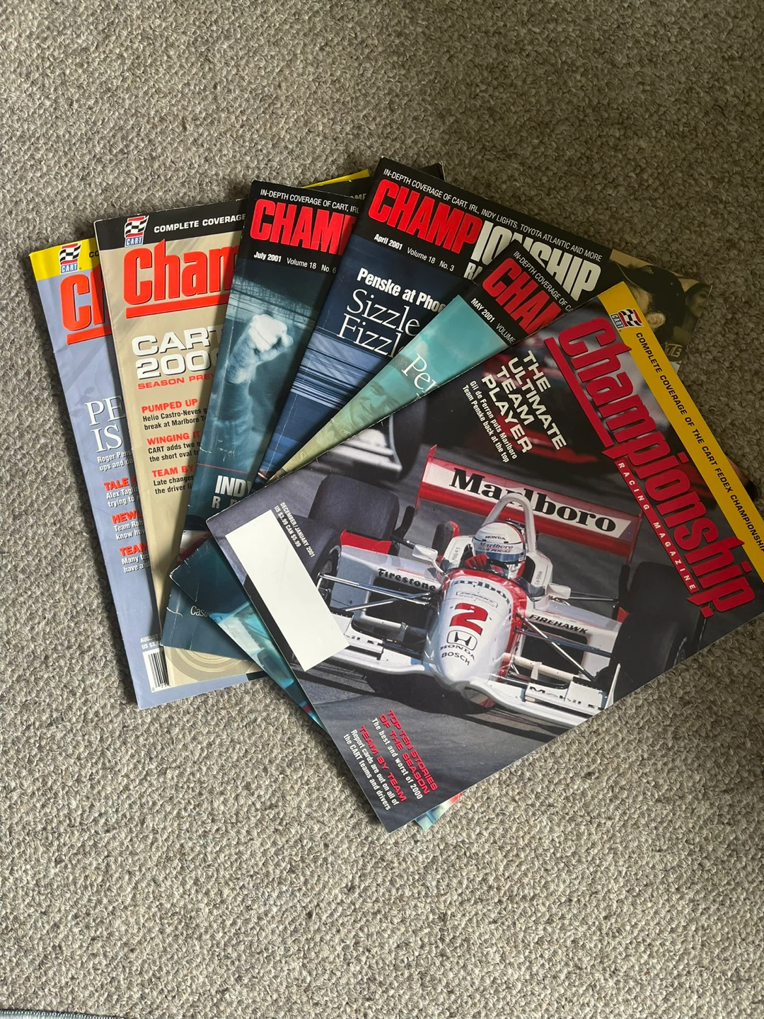 Collection of IndyCar Racing Magazines and Memorabilia - photo 3