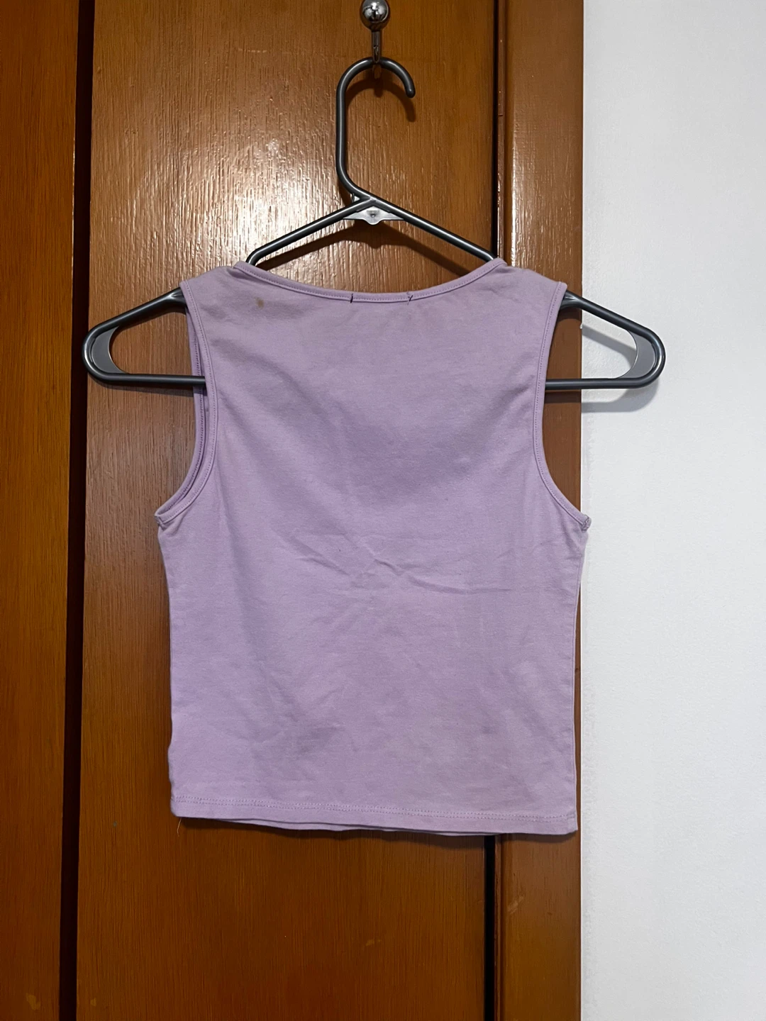 Embrace Lilac Crop Top with Cutout - photo 2