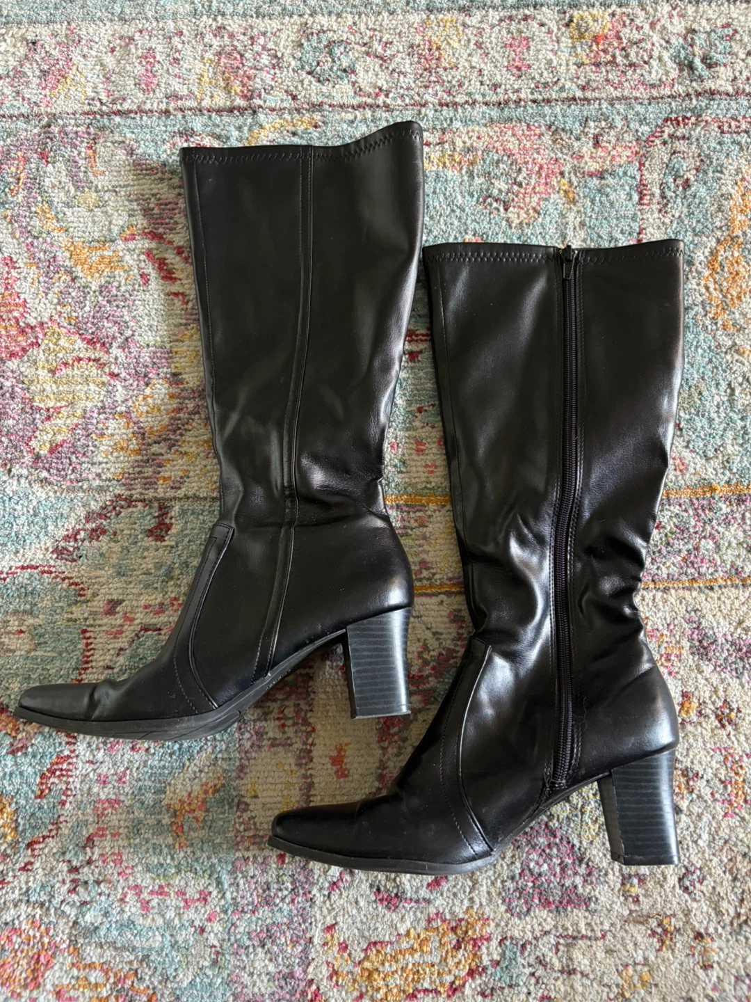 Black boots