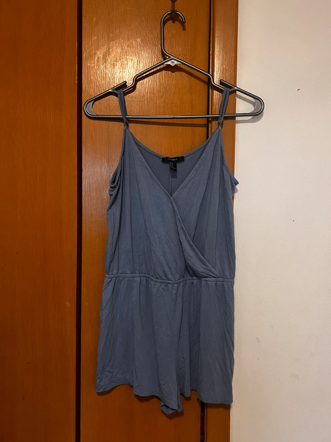 Forever 21 Blue Romper - Size Medium