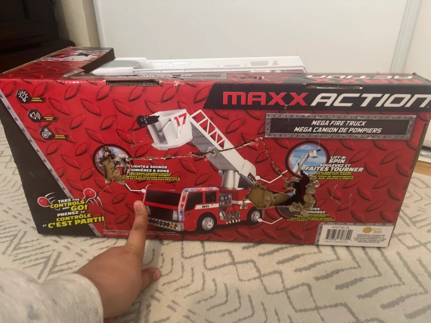 MAXX ACTION Mega Fire Truck with Lights & Sounds - photo 3