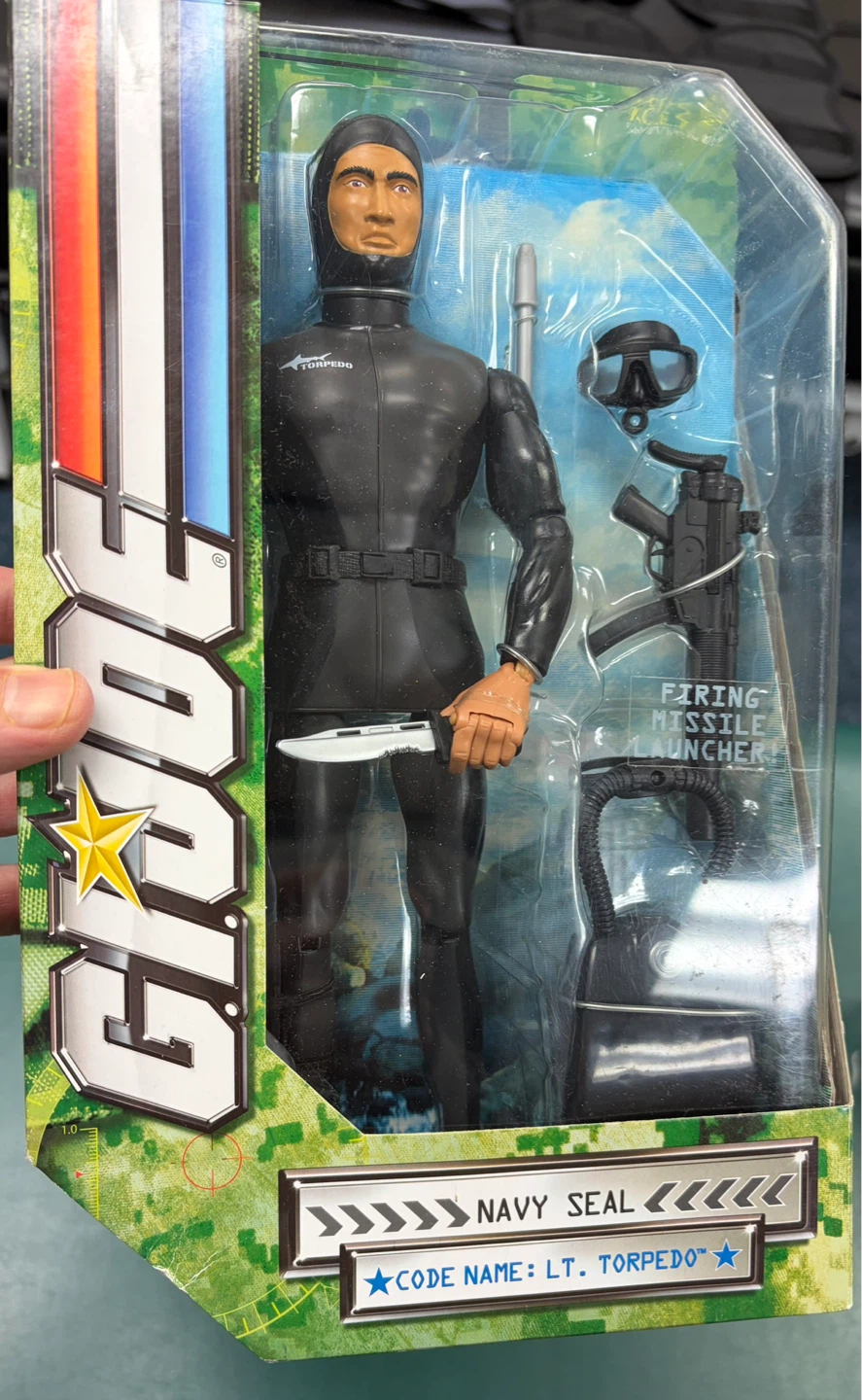 G.I. Joe Navy Seal Lt. Torpedo Action Figure