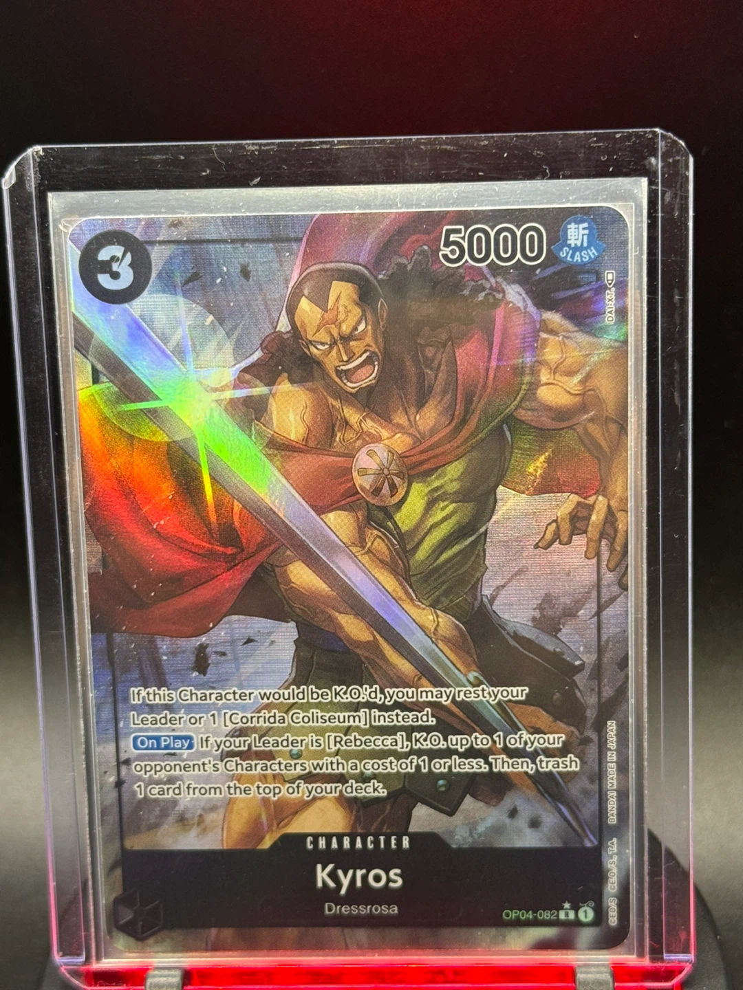 One Piece Card Game Kyros Character Card