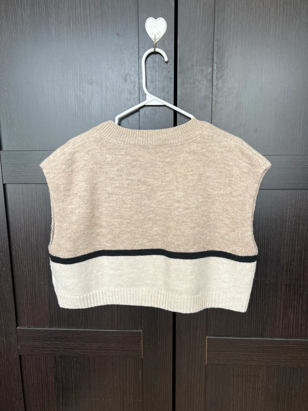 Cropped Knit Vest - photo 3