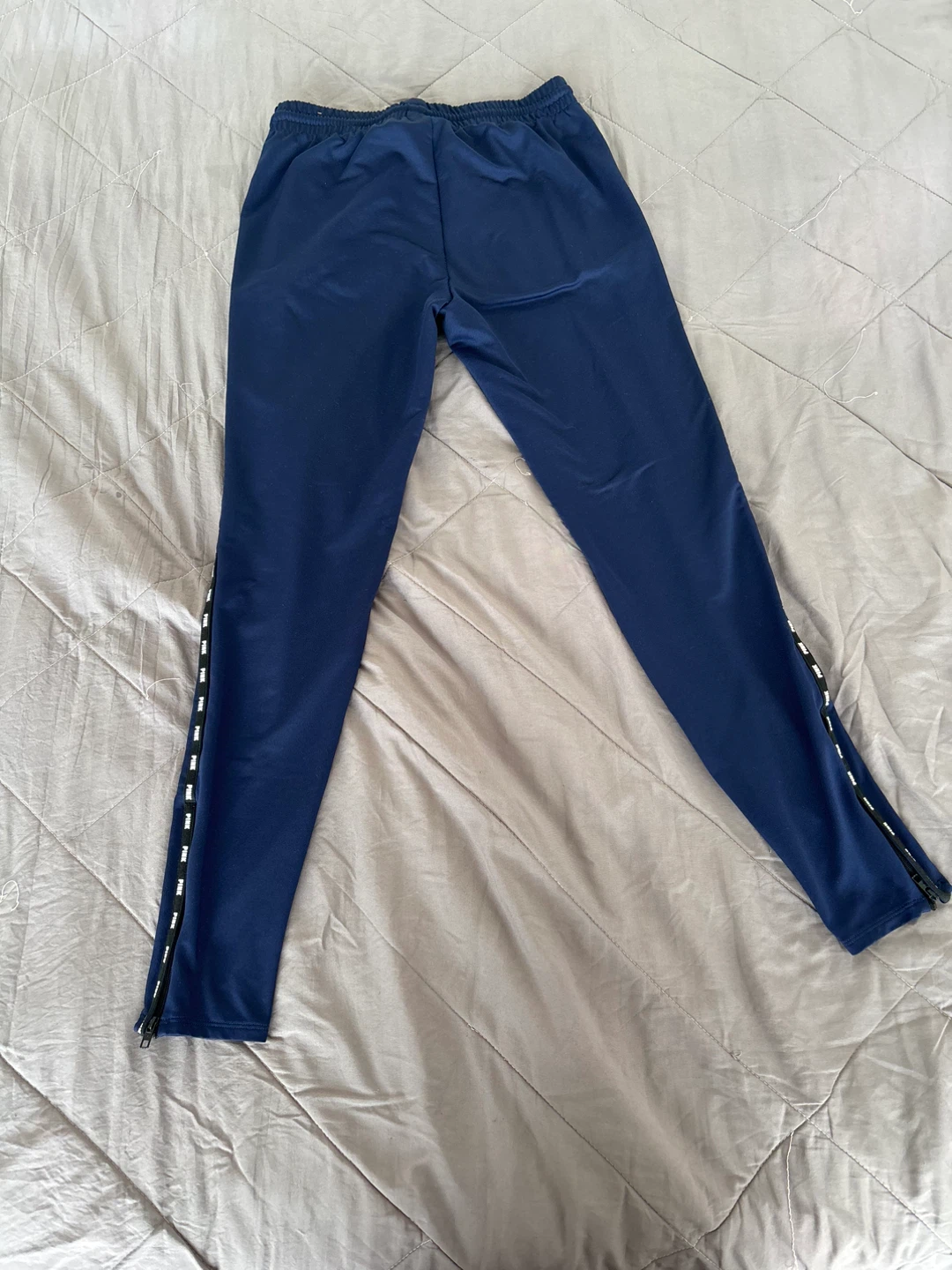 Victoria's Secret PINK Navy Track Pants with Zippers - photo 3