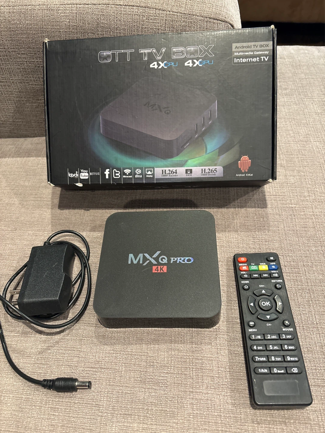 MXQ PRO 4K Android TV Box