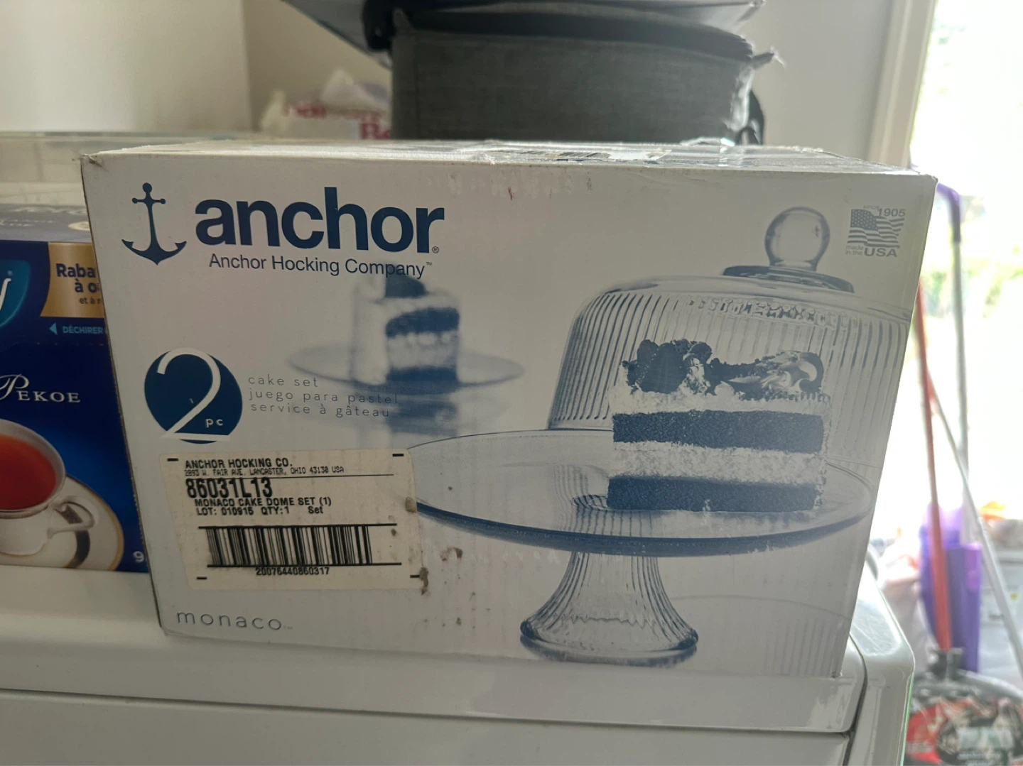 Anchor Hocking Monaco Cake Dome Set