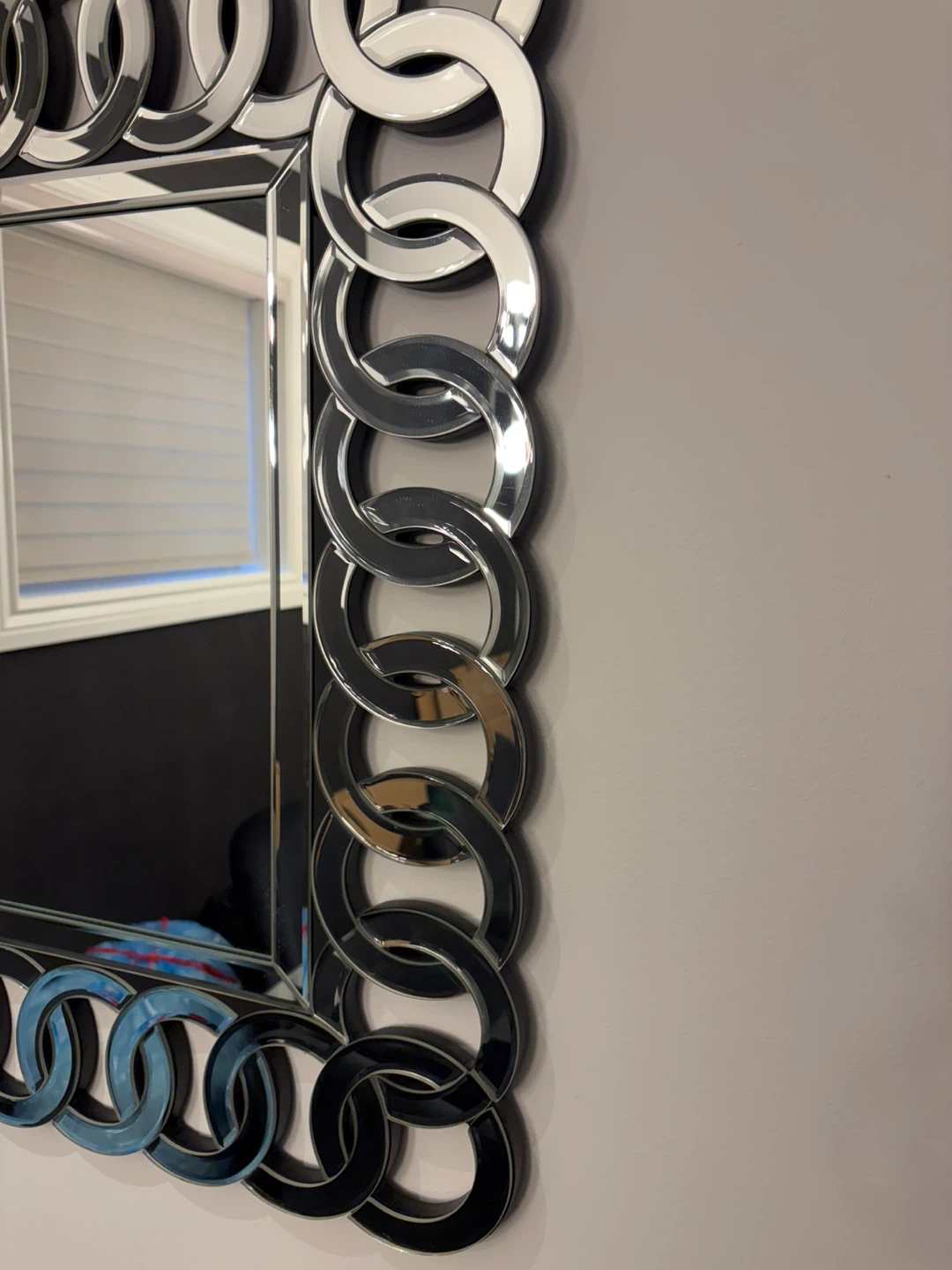 Decorative Chain Link Mirror - photo 3
