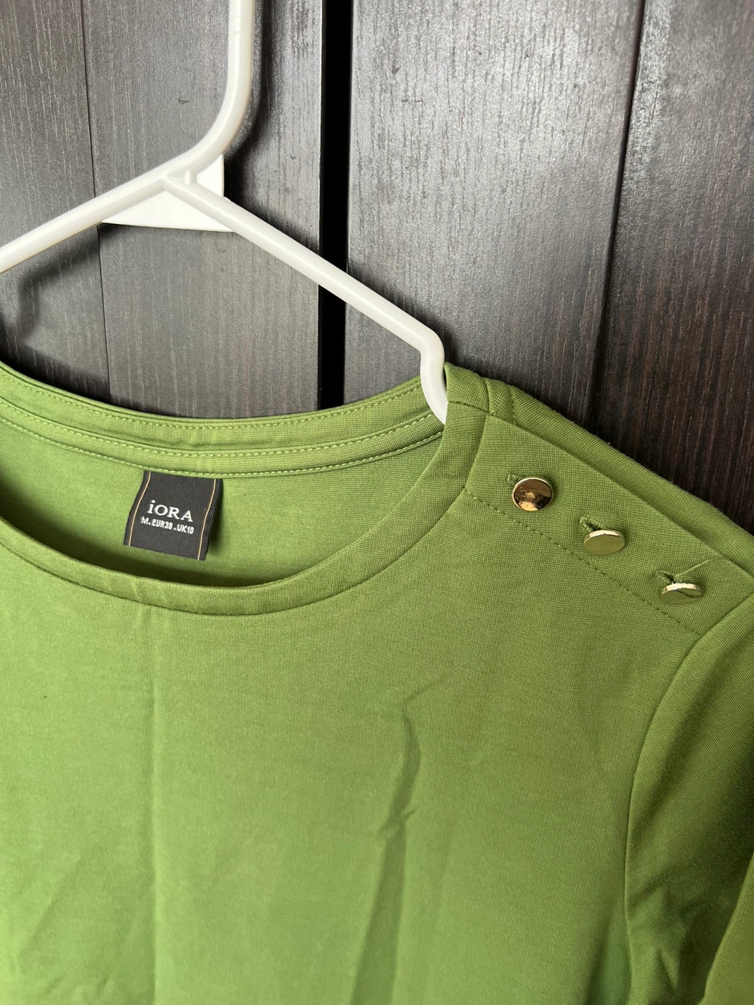 Iora Women's Green T-Shirt Size 10 - photo 2
