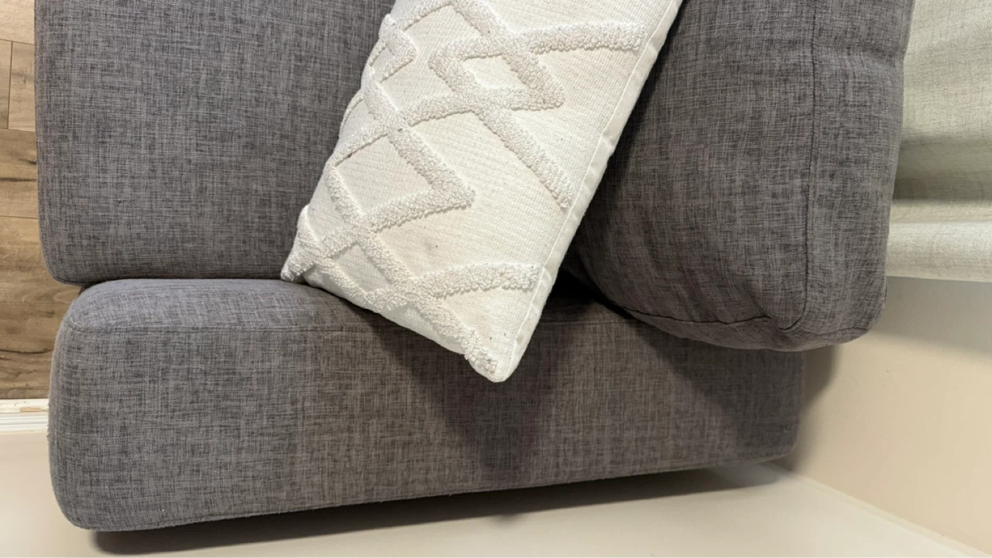 Modern Grey Linen Blend Canadian Made - photo 5