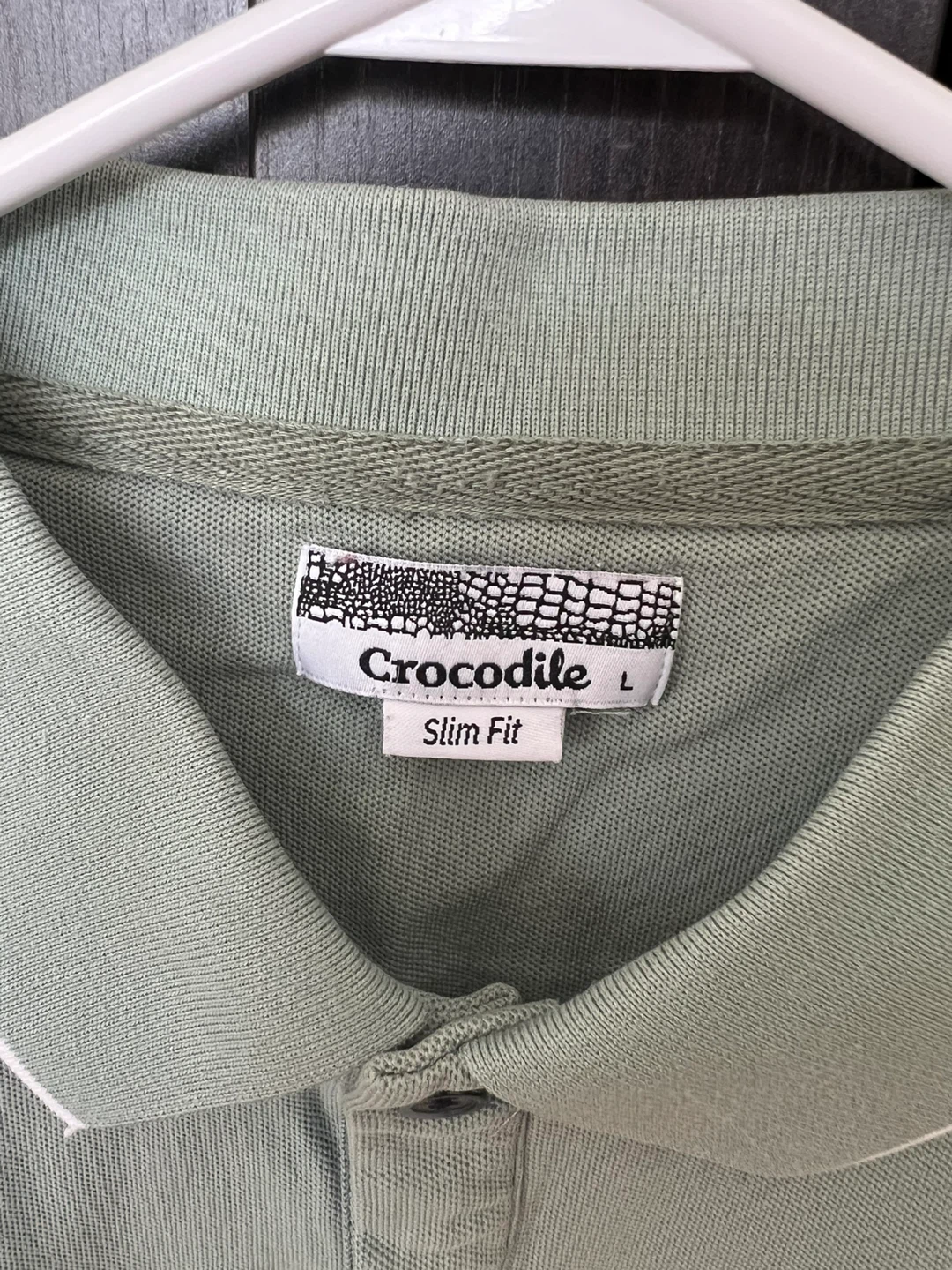Crocodile Slim Fit Polo Shirt - Size L - photo 2