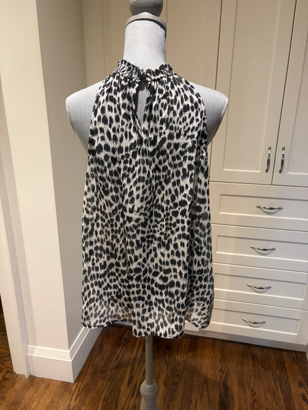 Women's Leopard Print Halter Top - photo 2