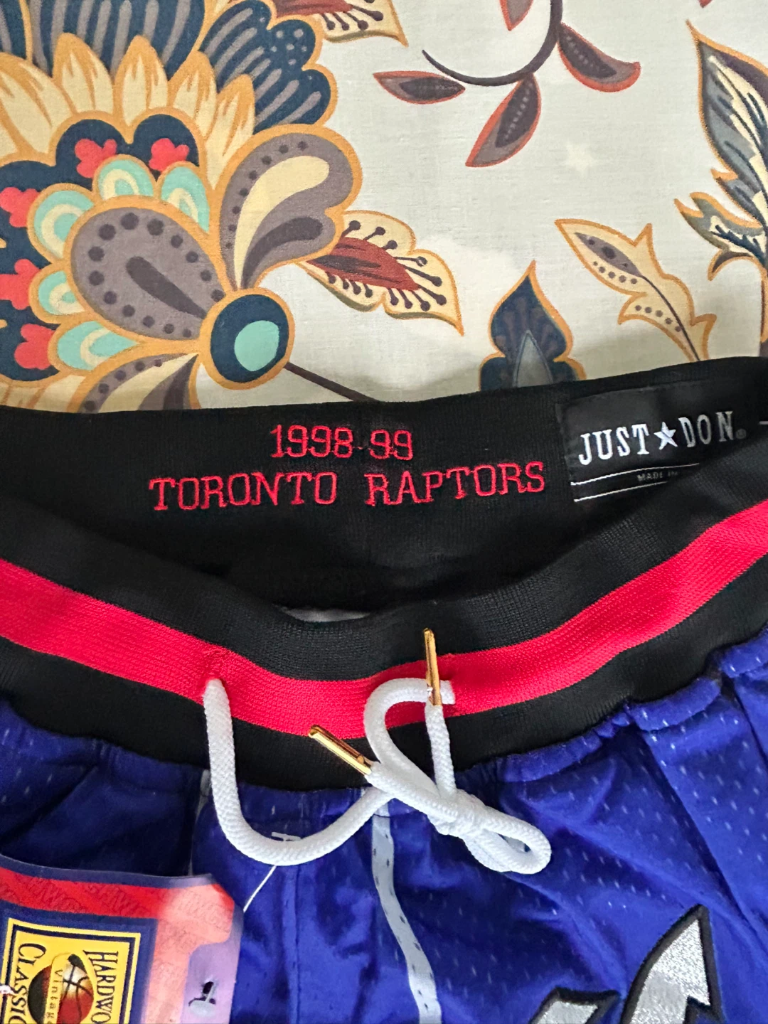 JUST DON x Toronto Raptors 1998-99 Basketball Shorts - photo 2