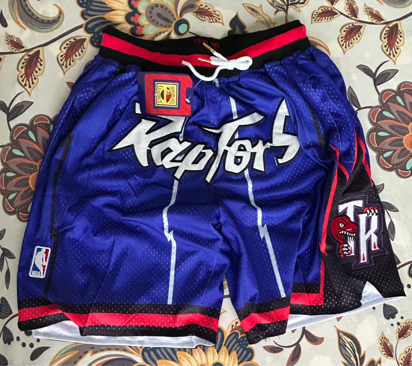 JUST DON x Toronto Raptors 1998-99 Basketball Shorts