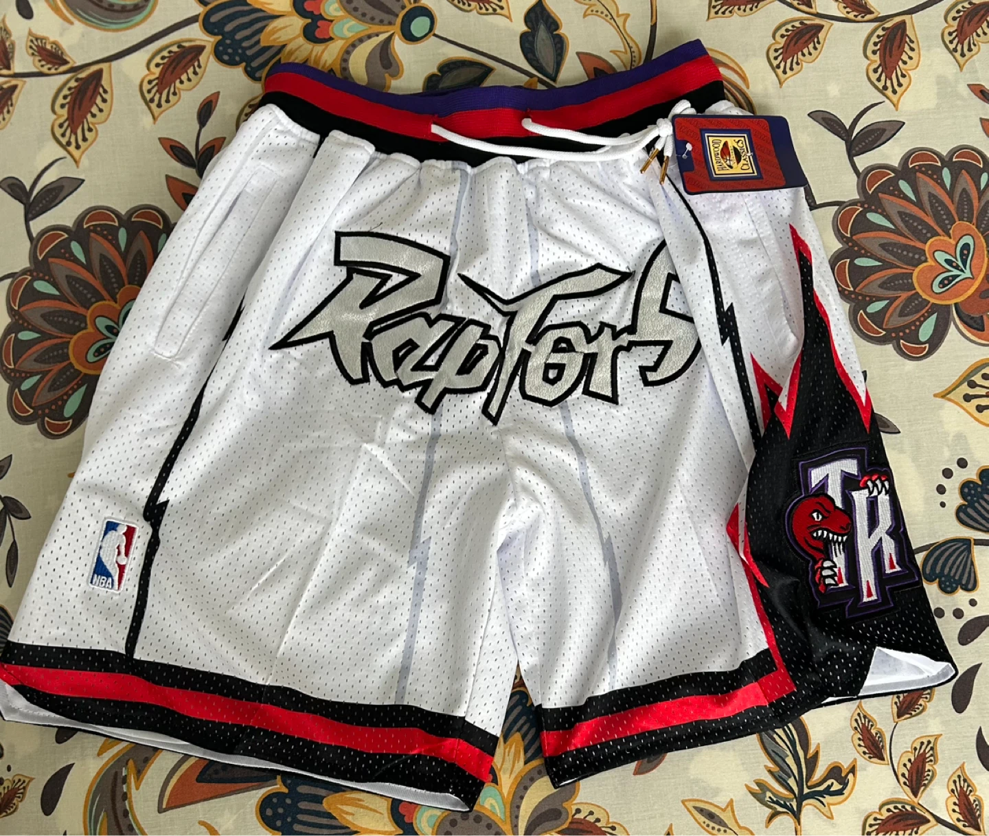 JUST DON Toronto Raptors 1998-99 Basketball Shorts