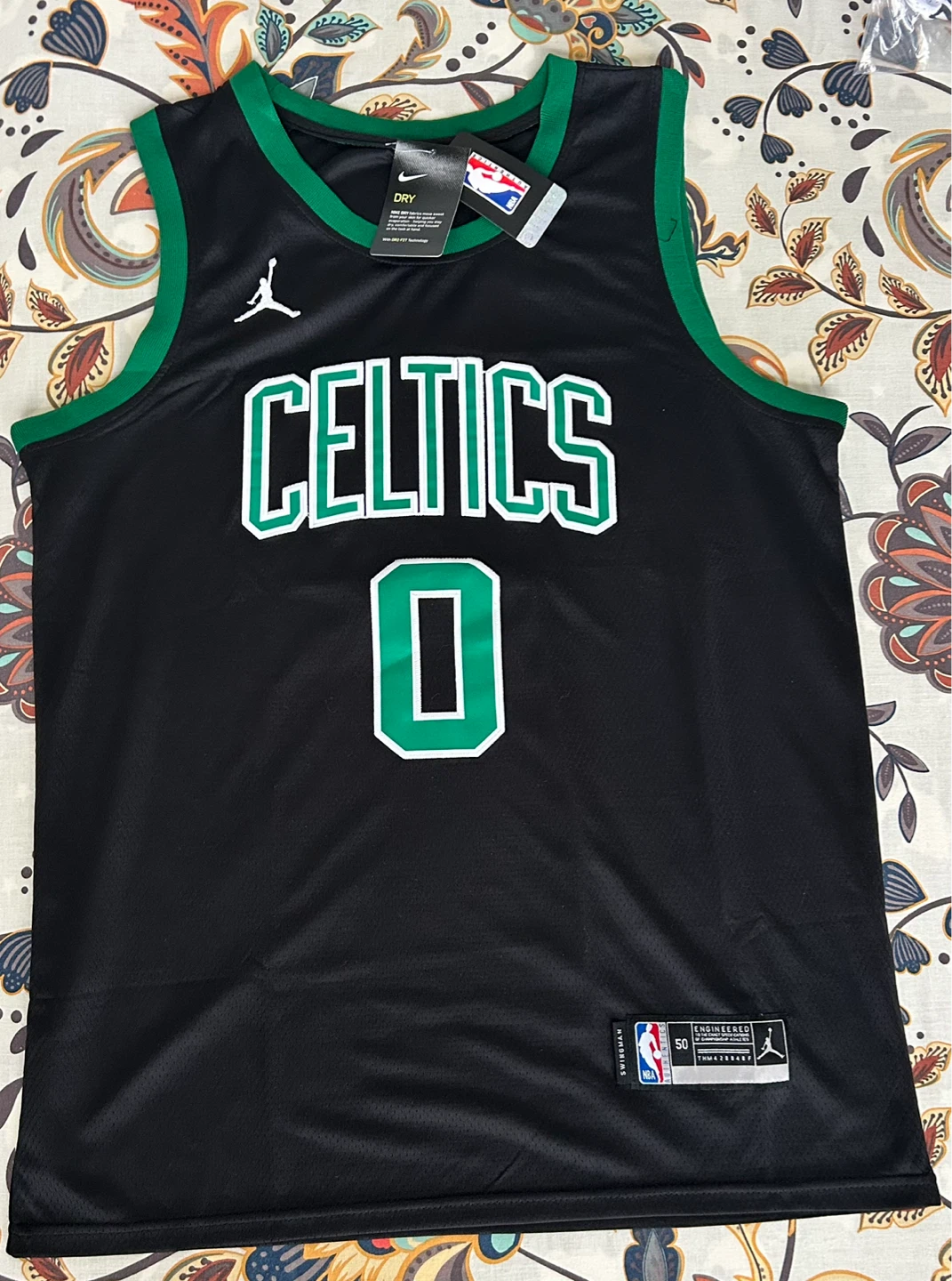 Jordan Boston Celtics Tatum #0 Basketball Jersey
