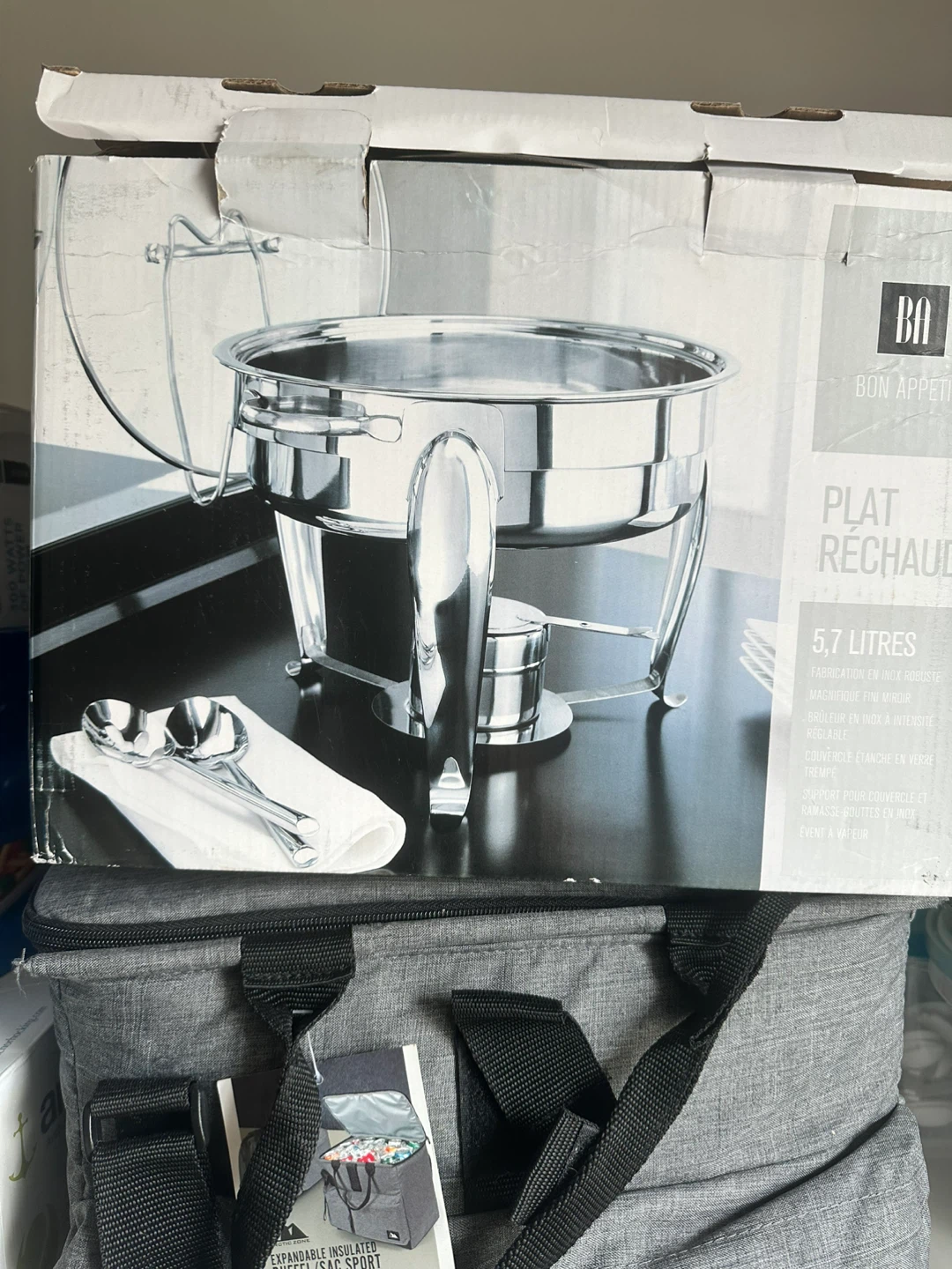 Bon Appetit Chafing Dish with Lid - 5.7 Litres