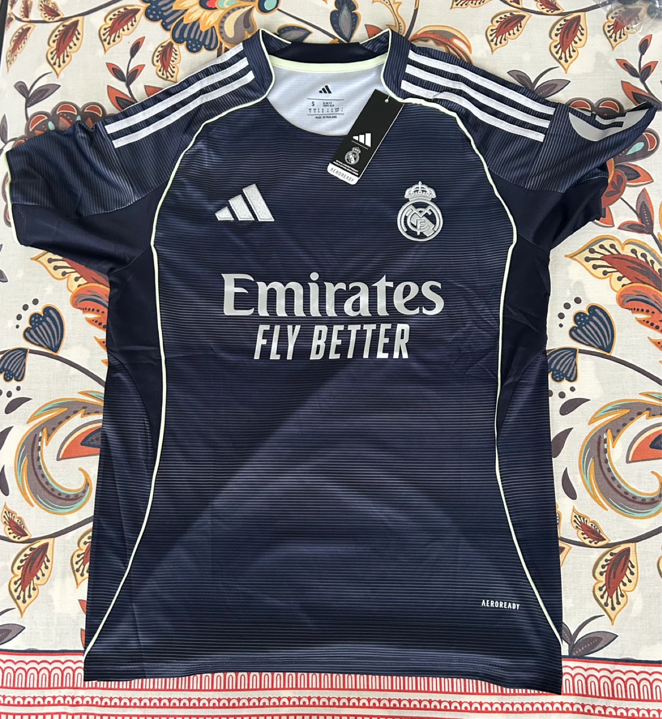 Adidas Real Madrid AEROREADY Football Jersey - Size S