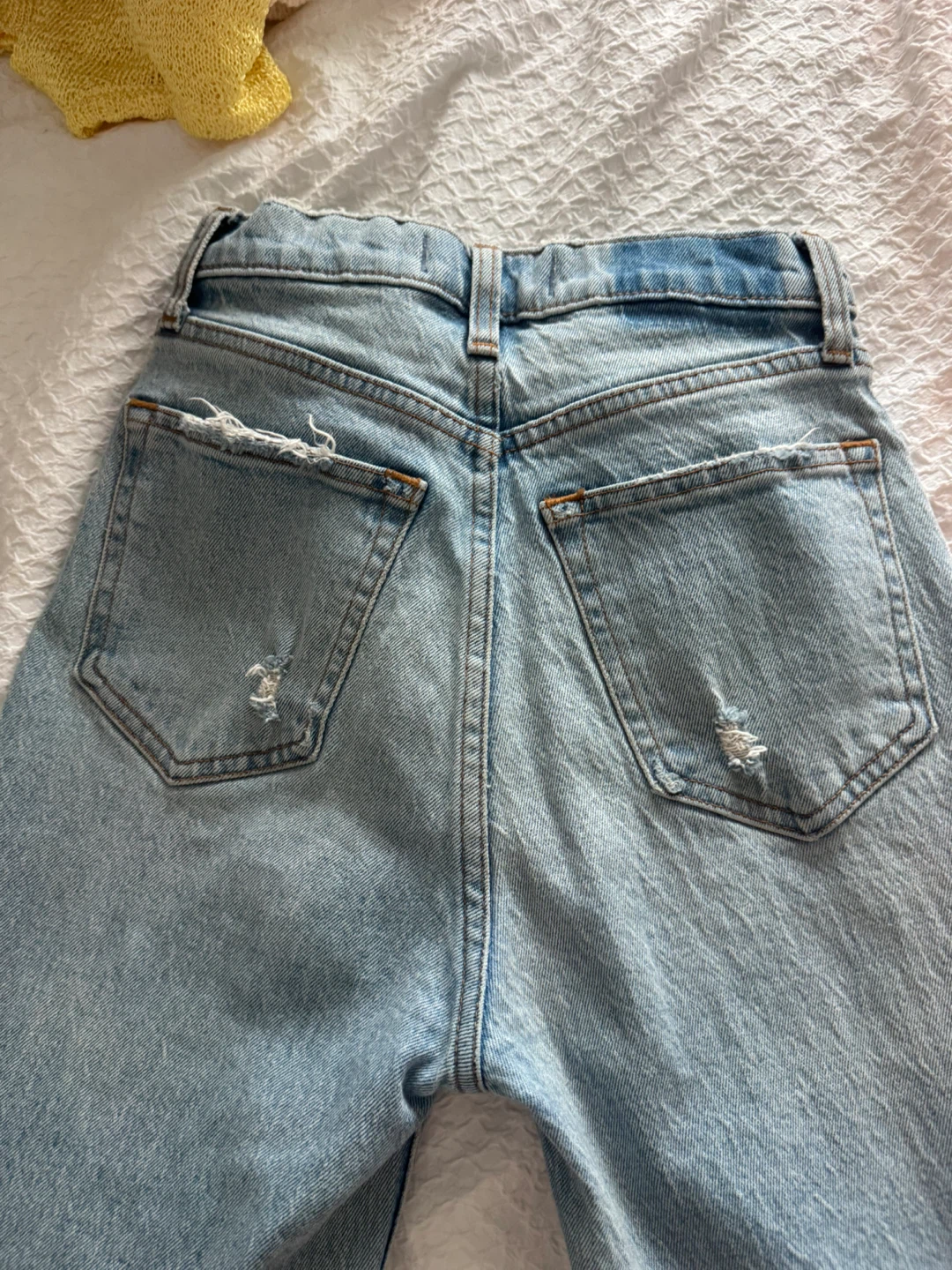 Abercrombie & Fitch The '90s Straight High Rise Jeans Size 25 - photo 3