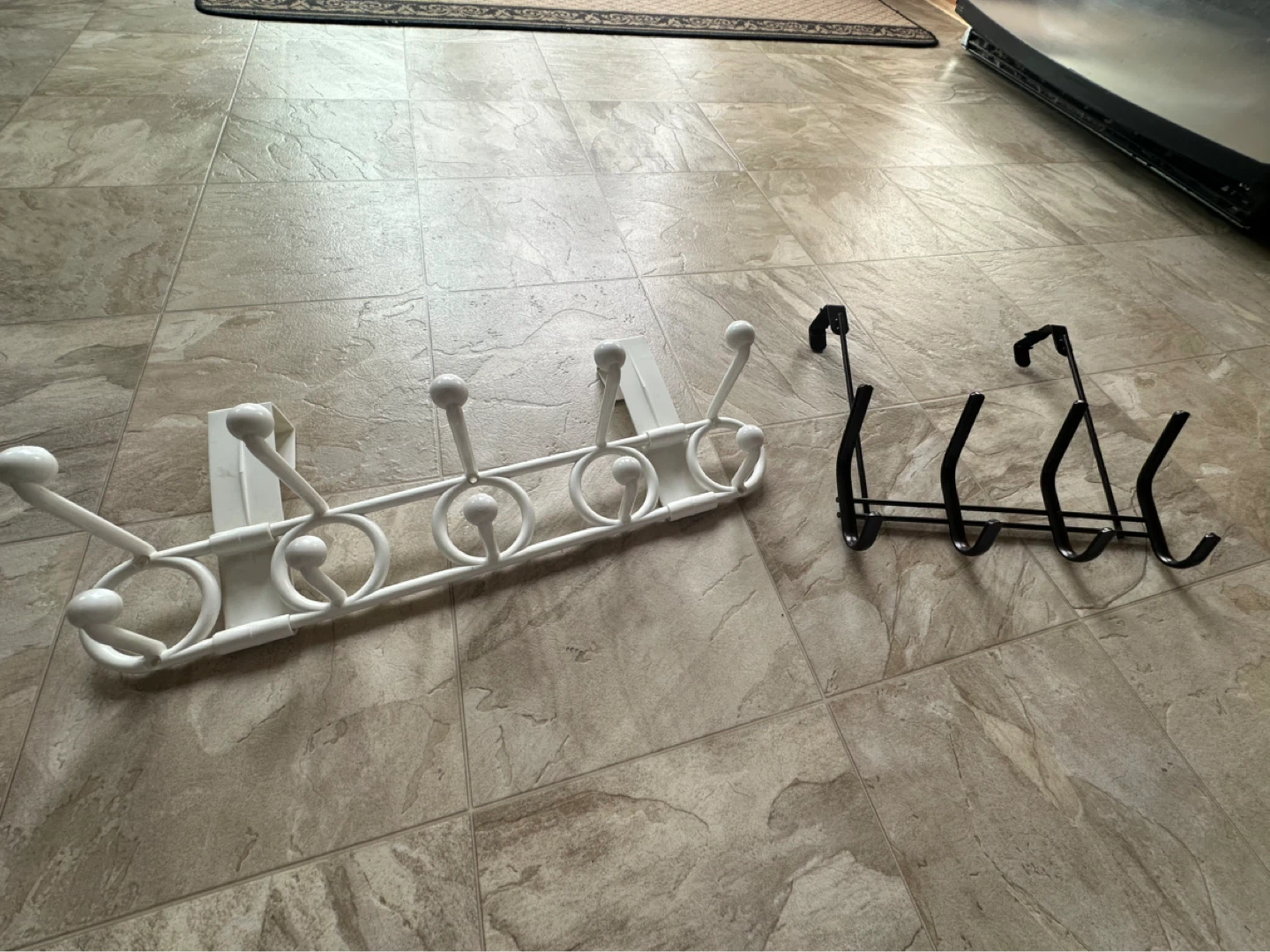 Over-the-door Hangers (metal or plastic)