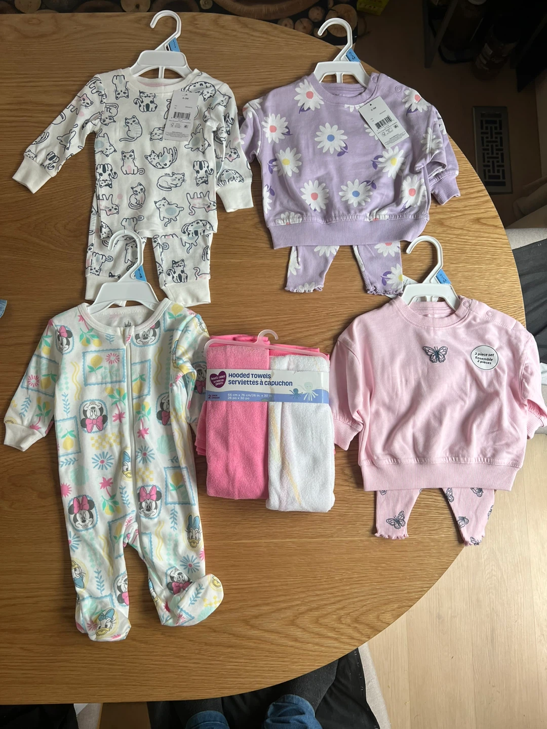 Brand New 5-Piece Toddler Girl Set (George Brand) - 0-3 M