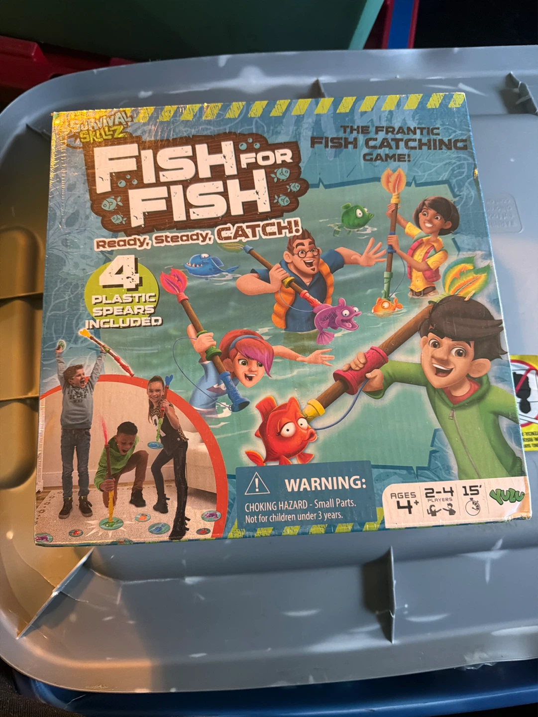 Fish for Fish "The Frantic Fish Catching Game!" Board Game