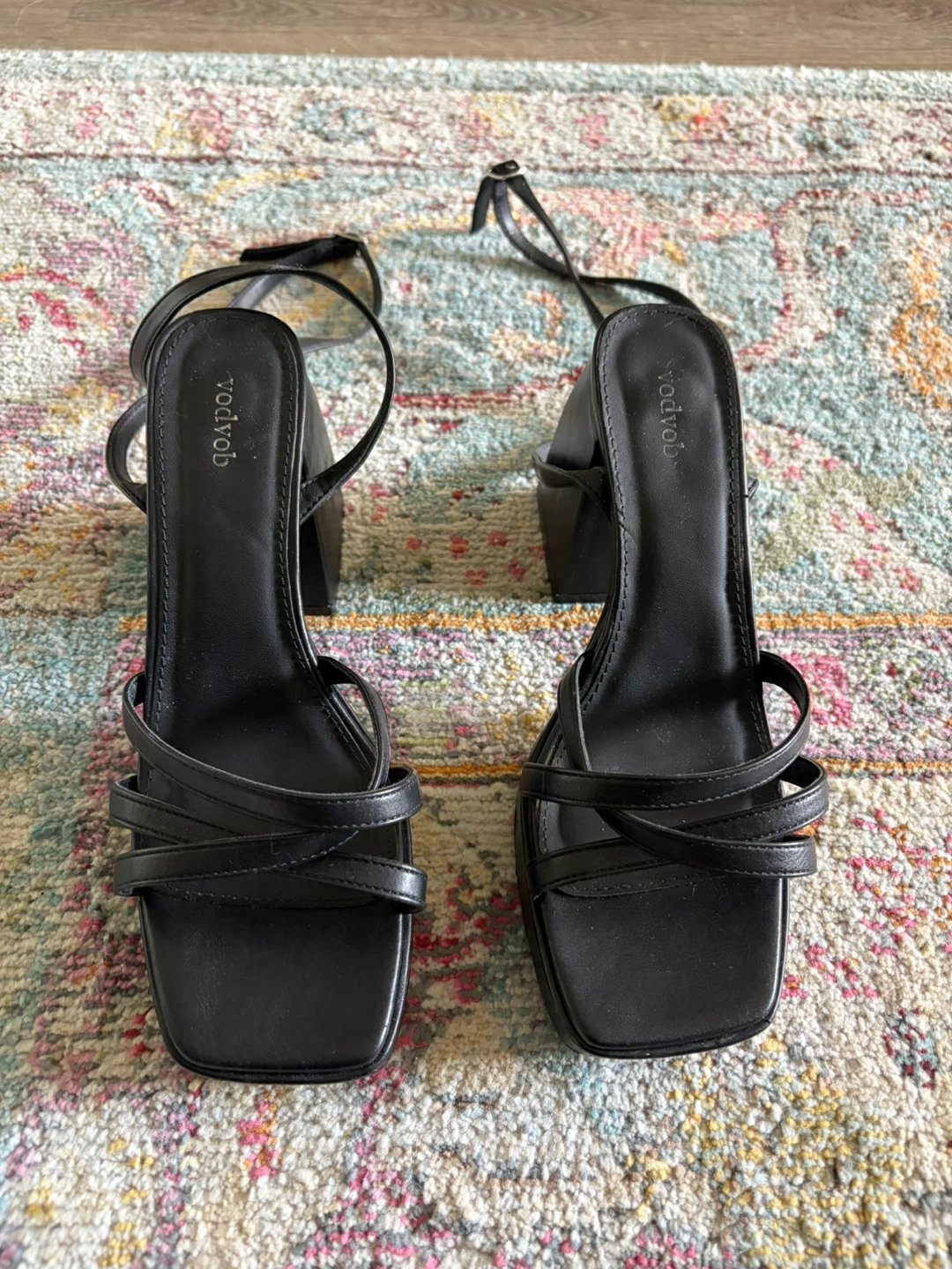 Strapy heels