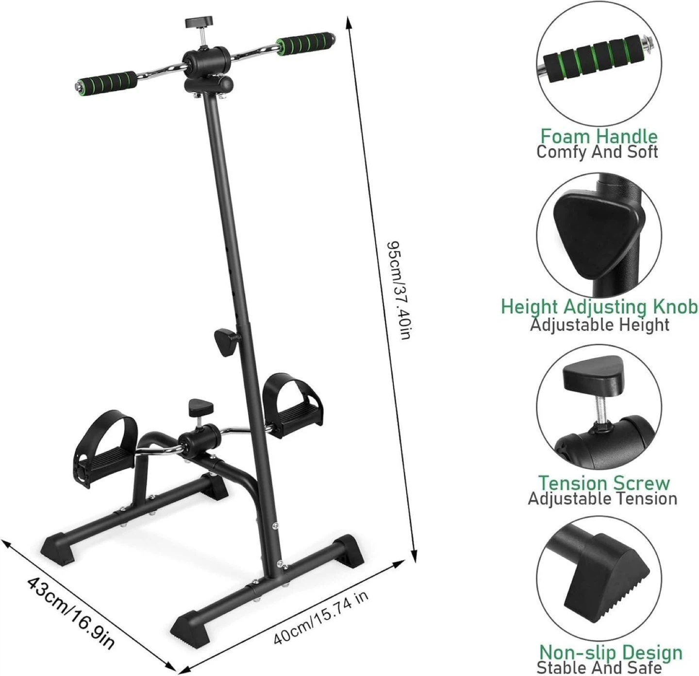 Adjustable Pedal Exerciser - photo 3
