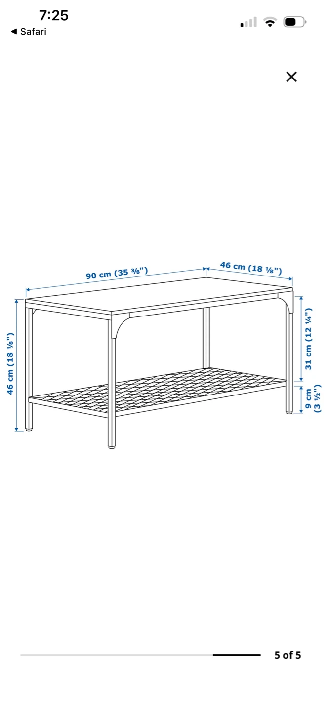 IKEA FJÄLLBO Coffee Table - photo 5