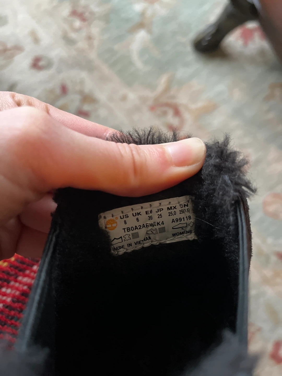 Timberland warm lined sneaker, Woman size 8 - photo 5