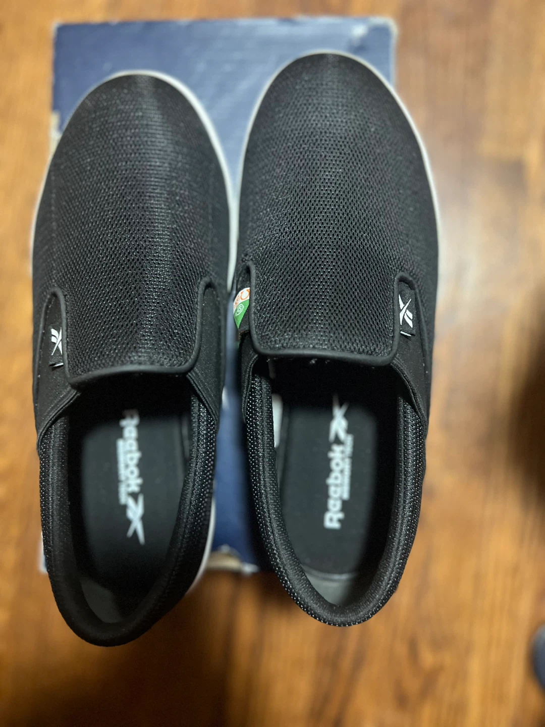 Reebok Work Comfortie Work Steel Toe Slip-On Shoes - Black - photo 3