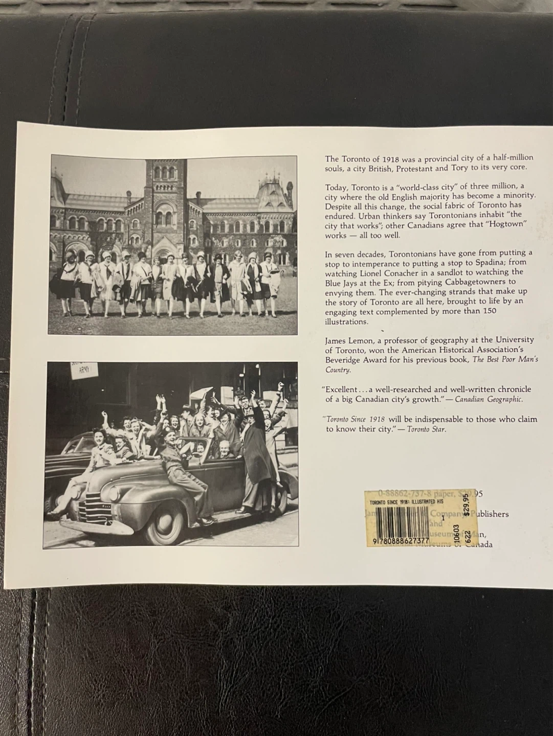 Toronto Since 1918: An Illustrated History by James Lemon - photo 2