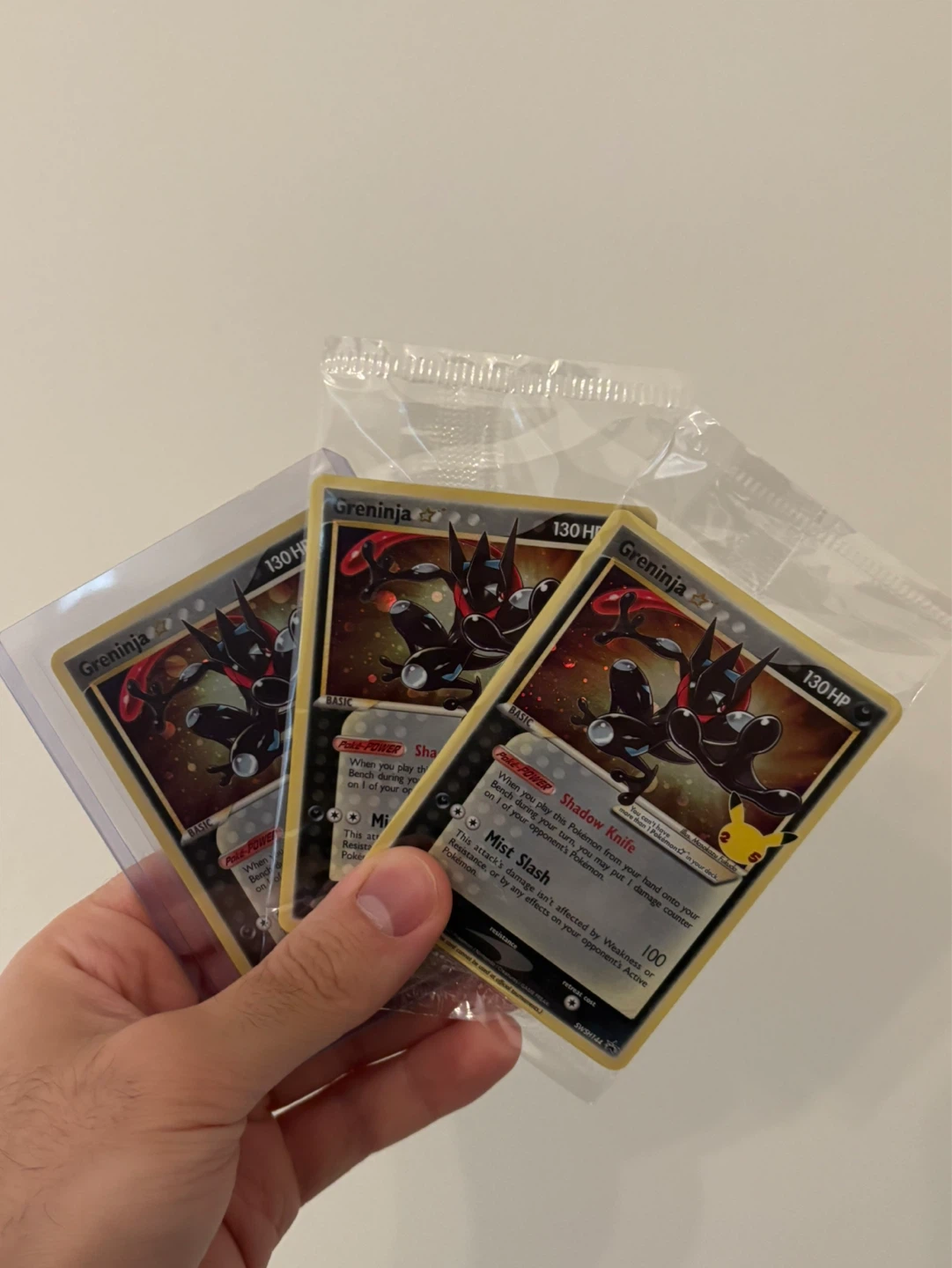 Pokemon TCG Celebrations 25th Anniversary Greninja Cards Lot