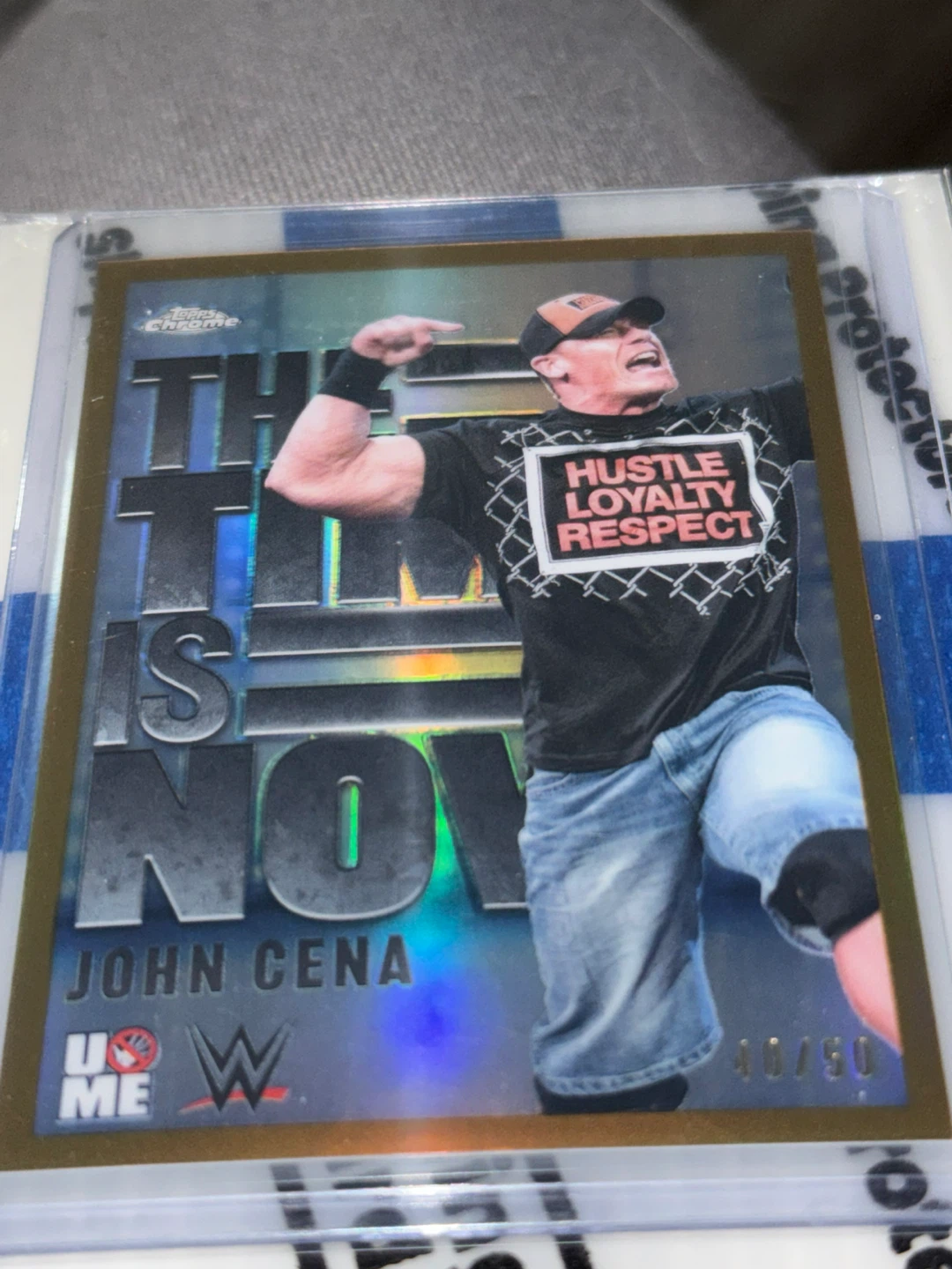 2023 Topps Chrome WWE John Cena "This Is Now" Card #40/50 - photo 2